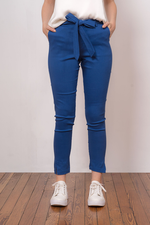 Pantalon discount bengalina azul