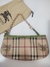 Bolsa Burberry Haymarket em canvas - loja online