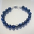 Pulseira de Olho de Tigre Azul | Prata de Lei 950