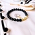 Pulseira NOUR Turmalina Negra com Cristal - comprar online