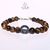 Pulseira olho de tigre com prata 925 - comprar online