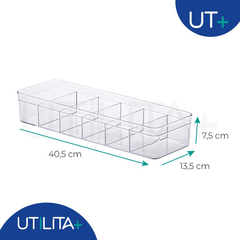 Organizador Diamond Com Divisórias 40,5x 13,5x 7,5cm UTMAIS1128 na internet