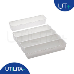 Imagem do Organizador Modular Com 5 Unidades 33 x 26,5 x 4,5cm UTMAIS1062