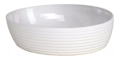 Saladeira Tigela Travessa Oval Branco 28 Cm UTMAIS1827