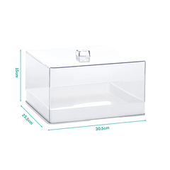 Serve Tudo Branco 25,5 x 25,5 x15cm UTMAIS1135 - comprar online