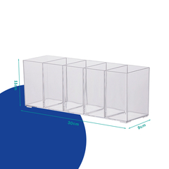 Organizador Multiuso Com 5 Divisórias 30x 9x 11cm UTMAIS1252 - comprar online