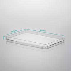 Bandeja 25x 17x 2cm cristal UTMAIS1639 - comprar online