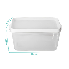 Pote Retangular 4.950ML 26,5x 17,5 x 14,5cm UTMAIS1757 - comprar online