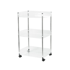 ORGANIZADOR TRIPLO C/ RODIZIO 38X28X76 CM