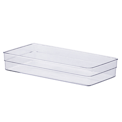 Organizador Diamond 30x 15x 5,2cm - Cristal UTMAIS1117