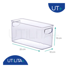 Imagem do Organizador Diamond 25x 10x 13cm Cristal UTMAIS901