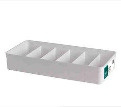 Organizador PP Modular C/ Divisórias Branco 35,5x10,5x7,5 UTMAIS1840