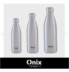 Garrafa Térmica Inox 1 lt. Parede Dupla Onix Termic Cor Inox UTMAIS1265 - comprar online