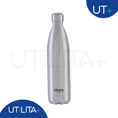 Garrafa Térmica Inox 1 lt. Parede Dupla Onix Termic Cor Inox UTMAIS1265 - comprar online