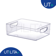 Organizador Diamond 25x 20x 8cm Cristal UTMAIS902 - loja online