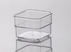 Organizador diamond 7,5x 7,5x 5,2cm cristal UTMAIS933 - comprar online