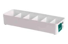 Organizador Modular Com Divisórias Branco 40,5 x 19,5 x 7,5 cm UTMAIS1841 - comprar online