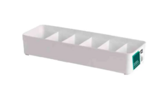 Organizador Modular Com Divisórias Branco 40,5 x 19,5 x 7,5 cm UTMAIS1841