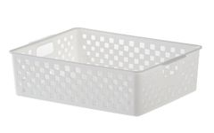 Cesto Organizador Quadratta 27x 21x 8cm Branco UTMAIS891BRANCO