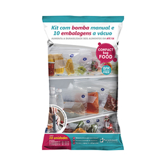 Kit com 10 compact food + bomba manual UTMAIS1400 - comprar online