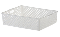 Cesto Organizador Quadratta 34x 27x 9cm Branco UTMAIS889BRANCO