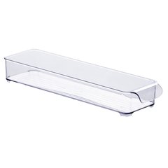 Organizador gaveta diamond 37,5x 10,5x 5,5cm cristal UTMAIS940