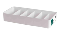 Organizador Modular Com Divisórias Branco 40,5 x 19,5 x 7,5 cm UTMAIS1843 - comprar online