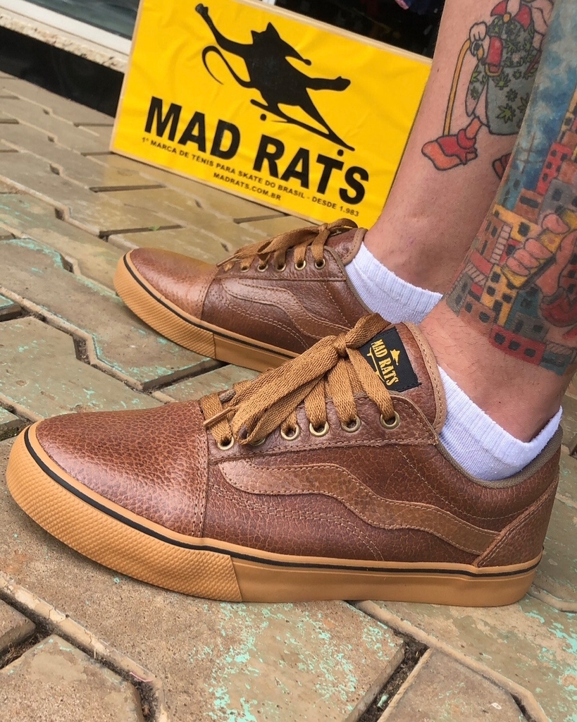 TÊNIS: MAD RATS OLD SCHOOL PU - ROSA