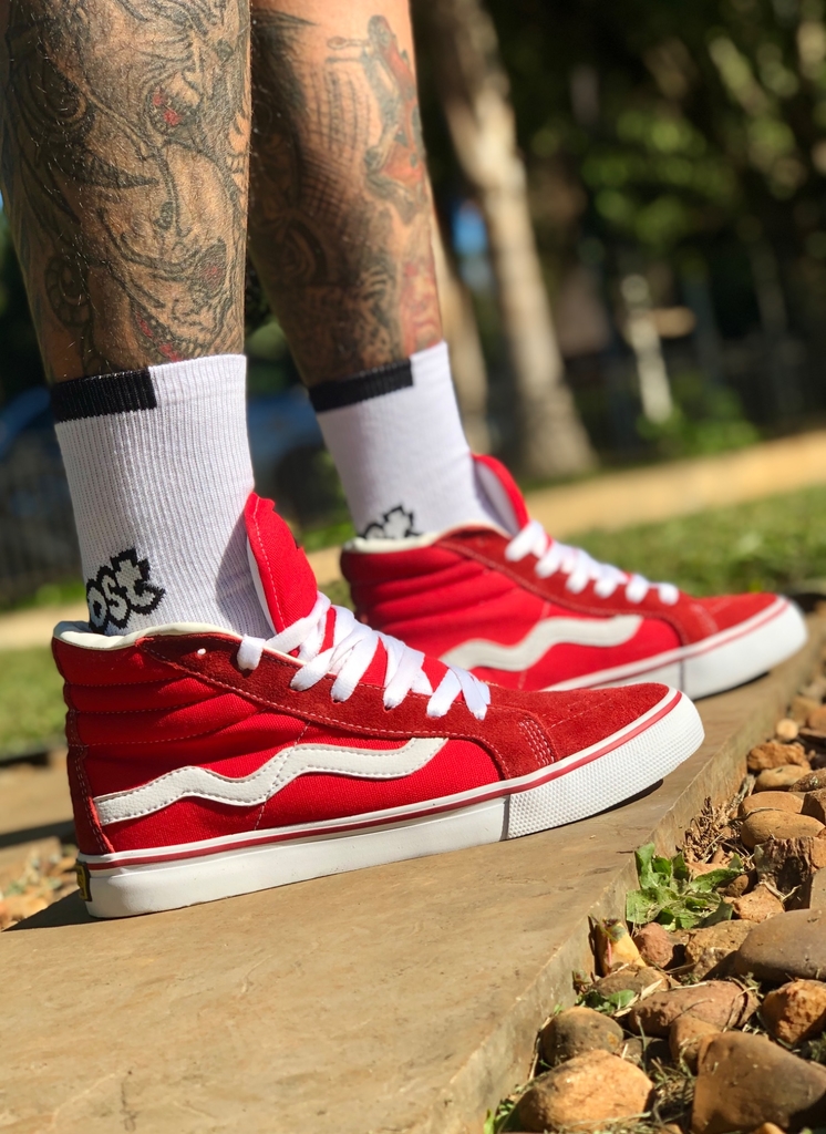 Tênis Hi Top Mad Rats Vermelho