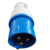 PLUGUE IND MOV 32A 3P 200/250V AZUL 6H IP44