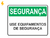 PLACA ADESIVO - 30X20 CM - SEGURANÇA USE EQUIPAMENTOS DE SEGURANÇA