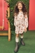 Vestido Infantil Kukie Inverno Animais Zoo - comprar online