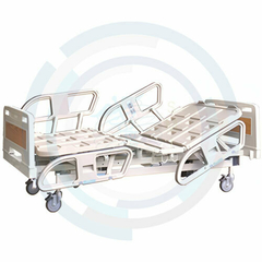 cama de hospital manual de 2 manivelas
