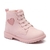 175054000 BOTA ROCK MINI - 175 ROSA CLARO/ROSA METALIZADO