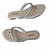 CHINELO MISSISSIPI RIVES METAL PRATA - comprar online