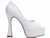 Sapato Meia Pata Feminina Branco Torricella - loja online