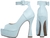 Sapato Meia Pata Feminina Torricella Azul - comprar online