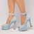 Sapato Meia Pata Feminina Torricella Azul - loja online