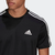 Camisa Adidas 3 listras - preta - comprar online