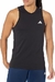 Camiseta de Treino Sem Manga Train Essentials Feelready - preto