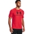 Camiseta de Treino Masculina Under Armour Sportstyle Logo - vermelha