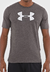 Camisa Under Armour UA Big Logo SS- Grafite na internet