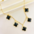 CHOKER PINGENTES INSPIRAÇAO VIRGINIA BLACK