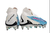 Chuteira Campo Nike Phantom GX DF Link SG Anti Clog - Trava Mista - Embutida - Azul+Branco - Botinha - comprar online