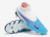 Imagem do Chuteira Campo Nike Phantom GX DF Link SG Anti Clog - Trava Mista - Embutida - Azul+Branco - Botinha