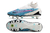 Chuteira Campo Nike Phantom GX DF Link SG Anti Clog - Trava Mista - Embutida - Azul+Branco - Botinha - loja online