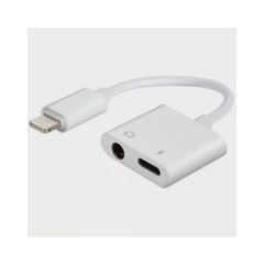 Cabo Adaptador Lightning apple para fone P2 e Carregador