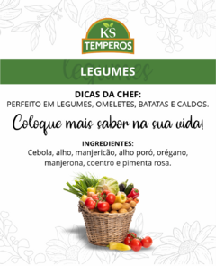 Tempero natural para Legumes - comprar online