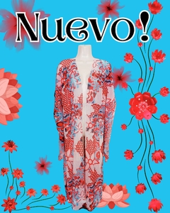 Kimono oriental de mesh