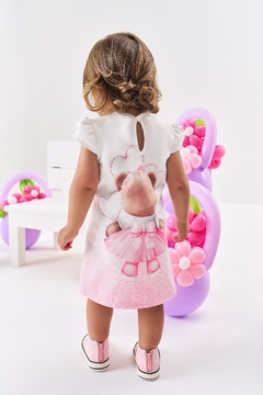 Vestido Infantil Cinti Verão Ursinha 10278 - comprar online